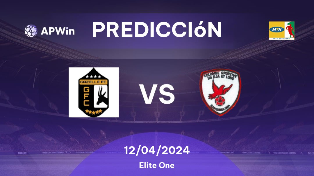 Predicciones Gazelle vs Colombe: 12/04/2024 - Camerún Elite One