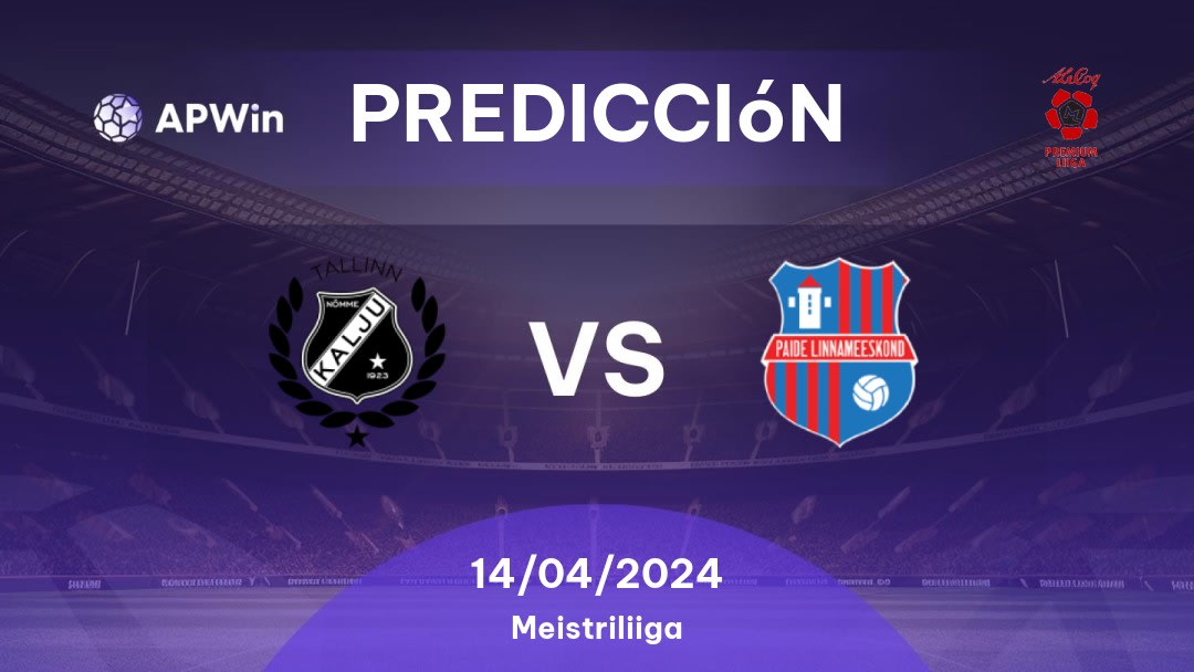 Predicciones Nõmme Kalju vs Paide: 09/04/2023 - Estonia Meistriliiga