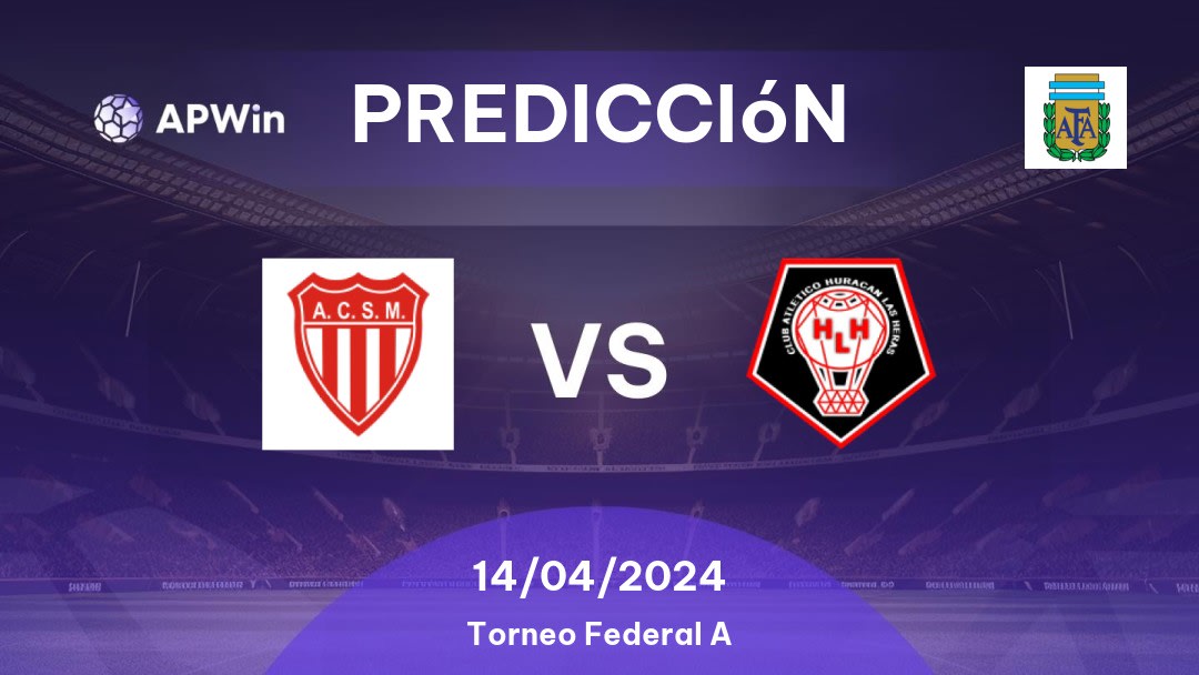 Predicciones San Martín Mendoza vs Huracán Las Heras: 14/04/2024 - Argentina Torneo Federal A