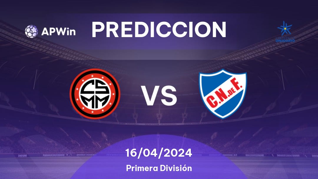 Predicciones Miramar Misiones vs Nacional: 15/04/2024 - Uruguay Primera División