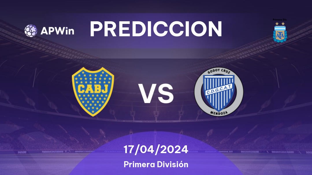 Predicciones Boca Juniors vs Godoy Cruz: 16/04/2024 - Argentina Primera División