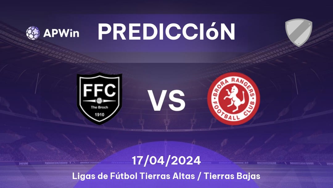 Predicciones Fraserburgh vs Brora Rangers: 17/04/2024 - Escocia Ligas de Fútbol Highland / Lowland