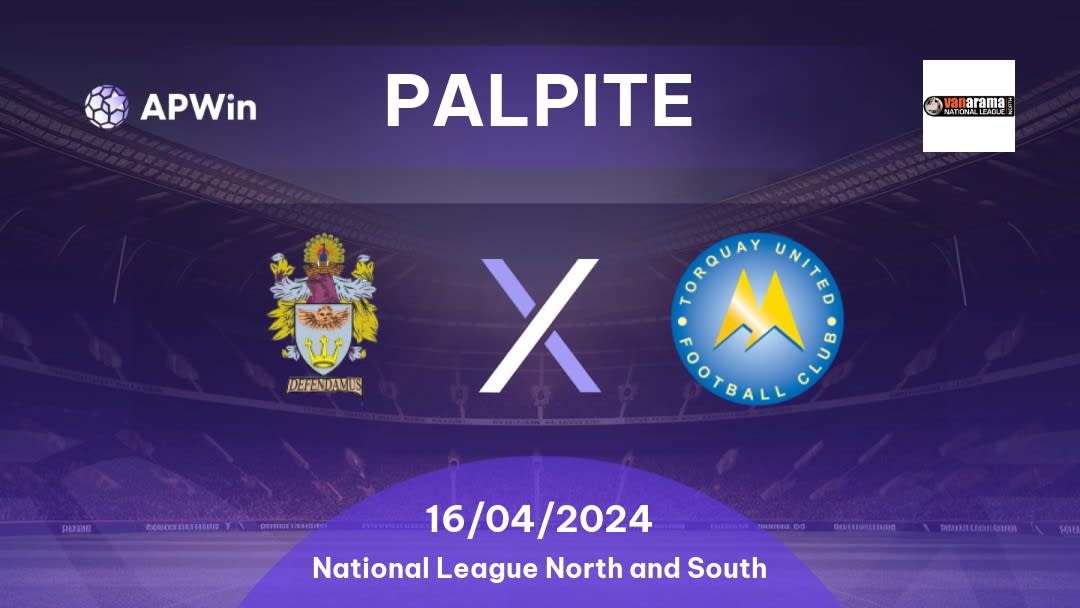 Palpite Taunton Town x Torquay United: 16/04/2024 - National League North and South