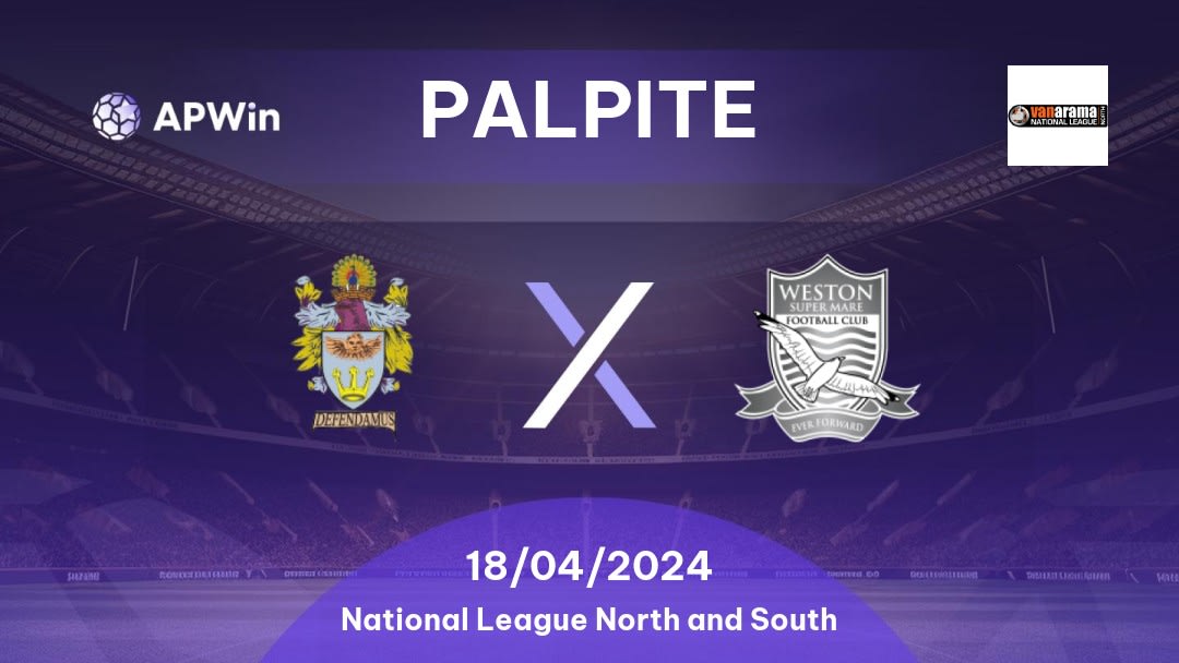 Palpite Taunton Town x Weston-super-Mare: 18/04/2024 - National League North and South