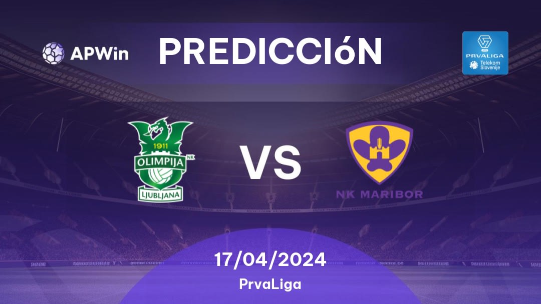Predicciones Olimpija vs Maribor: 17/04/2024 - Eslovenia PrvaLiga