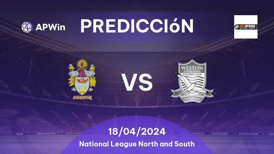 Predicciones Taunton Town vs Weston-super-Mare: 18/04/2024 - Inglaterra National League North and South