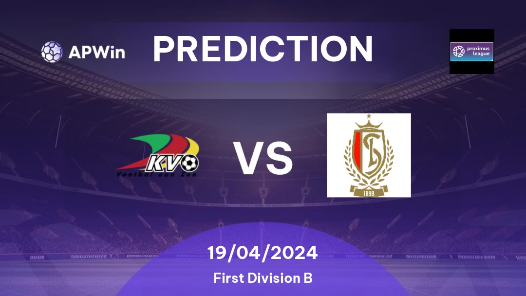 KV Oostende vs Standard Liège II Betting Tips: 19/04/2024 - Matchday 30 - Belgium First Division B