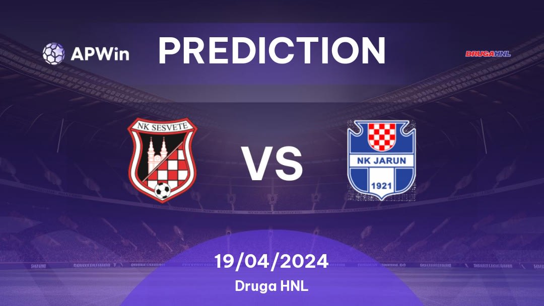 Sesvete vs Jarun Betting Tips: 19/04/2024 - Matchday 27 - Croatia Druga HNL