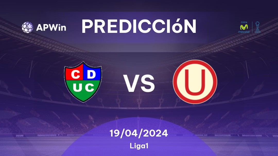 Predicciones Unión Comercio vs Universitario: 19/04/2024 - Perú Primera División