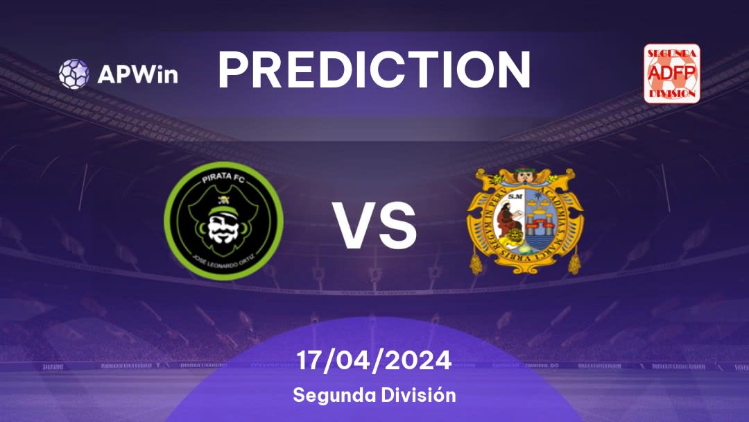 Molinos El Pirata vs San Marcos Betting Tips: 17/04/2024 - Matchday 2 - Peru Segunda División