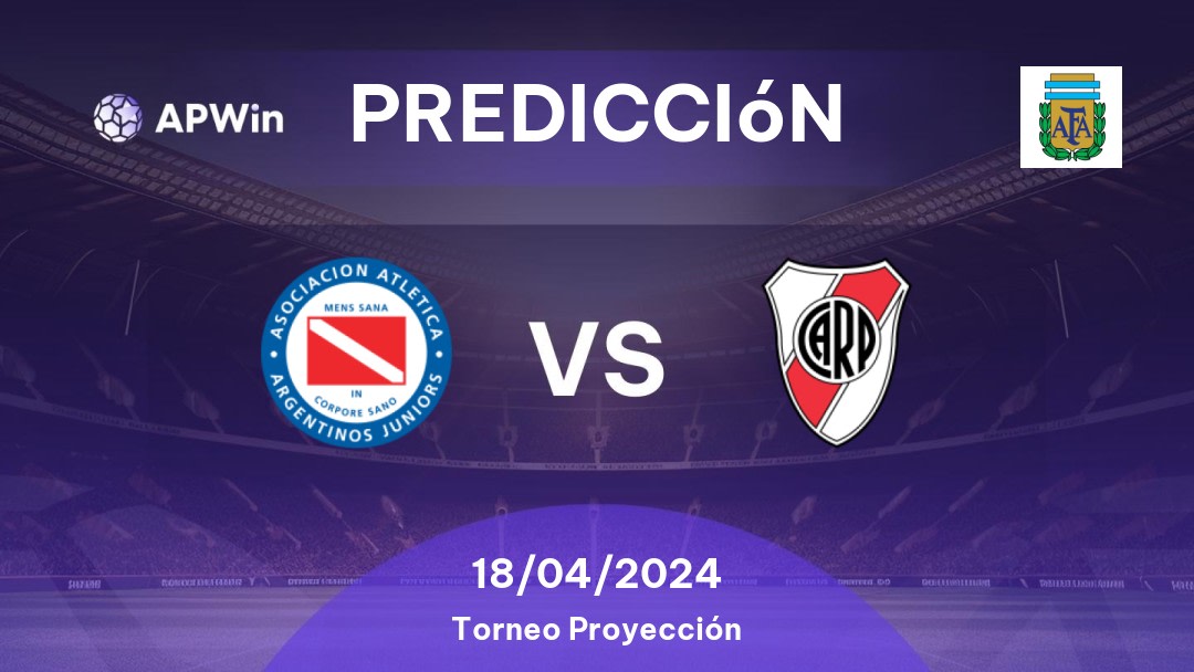 Predicciones Argentinos Juniors Res. vs River Plate Res.: 18/04/2024 - Argentina Reserve League