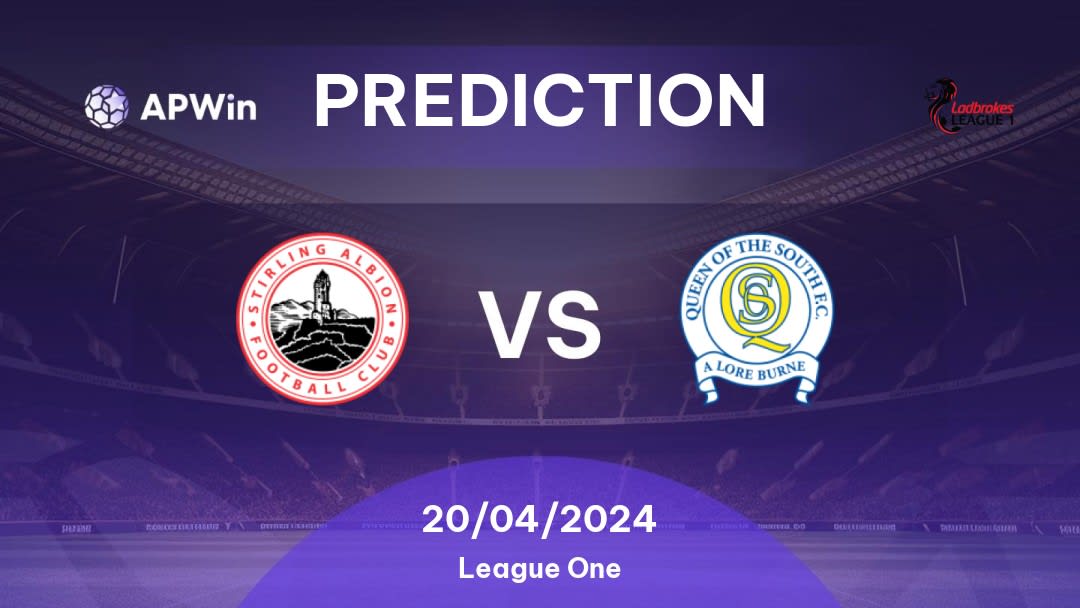 Stirling Albion vs Queen of the South Betting Tips: 20/04/2024 - Matchday 34 - Scotland League One