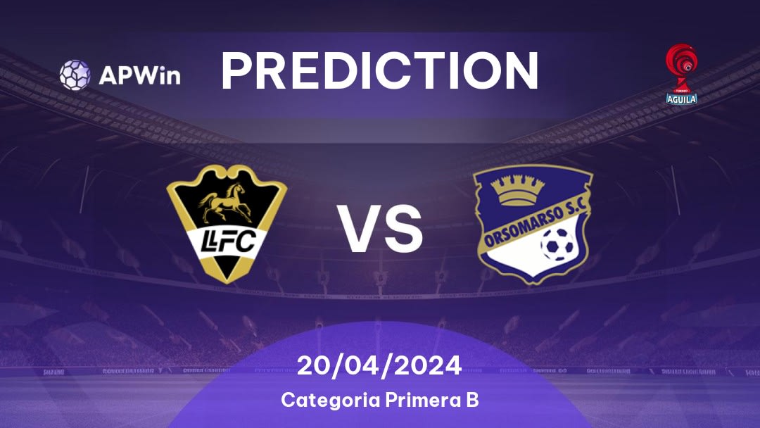 Llaneros vs Orsomarso Betting Tips: 19/04/2024 - Matchday 12 - Colombia Categoria Primera B