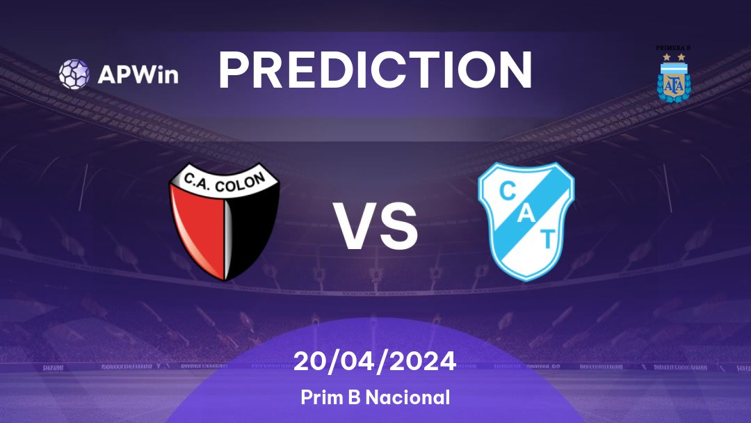 Colón vs Temperley Betting Tips: 20/04/2024 - Matchday 12 - Argentina Prim B Nacional