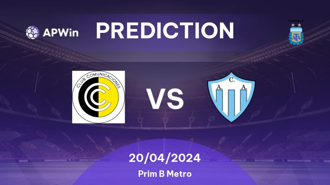 Comunicaciones vs Argentino Merlo Betting Tips: 20/04/2024 - Matchday 13 - Argentina Prim B Metro