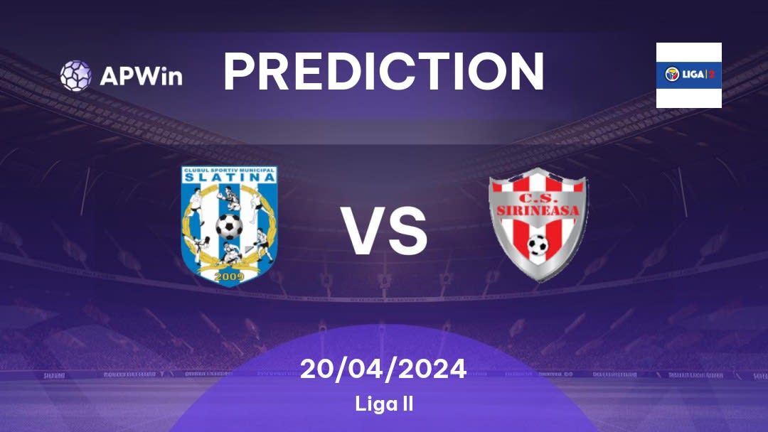 Slatina vs Energeticianul Betting Tips: 20/04/2024 - Matchday 4 - Romania Liga II