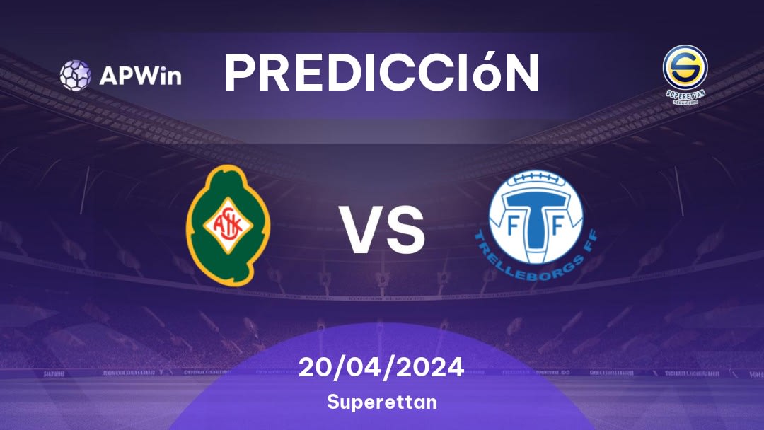 Predicciones Skövde AIK vs Trelleborg: 20/04/2024 - Suecia Superettan