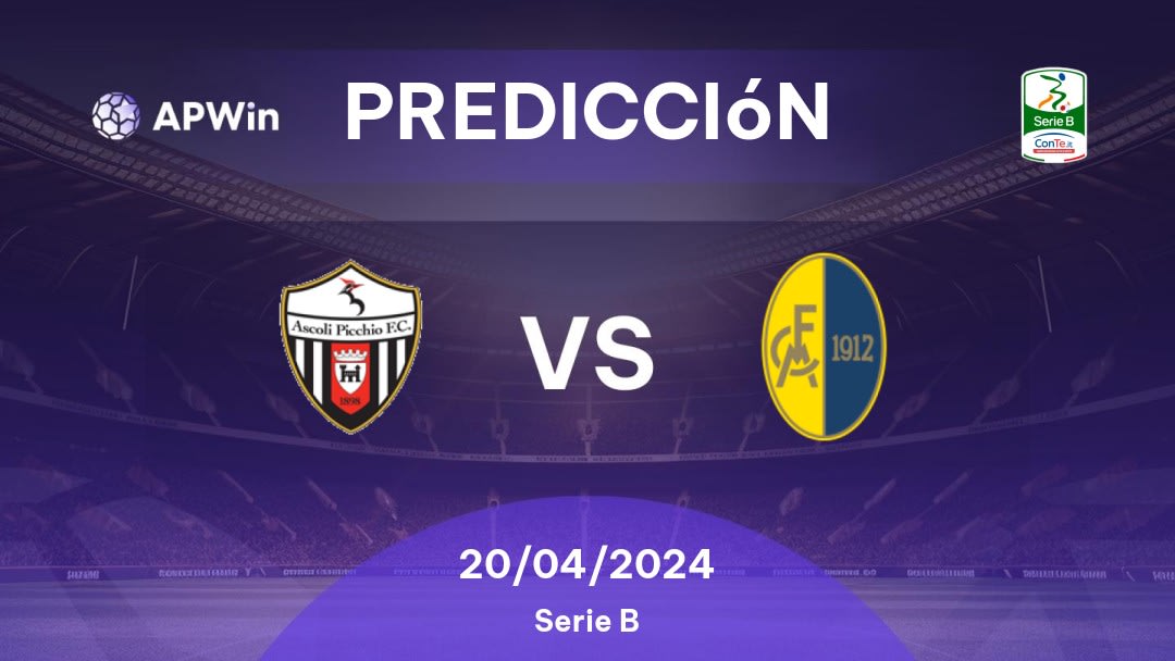 Predicciones Ascoli vs Modena: 20/04/2024 - Italia Serie B