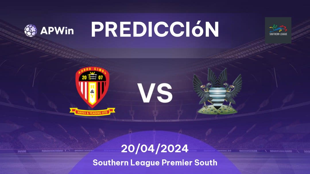 Predicciones Hayes & Yeading United vs Salisbury: 20/04/2024 - Inglaterra Southern League Premier South