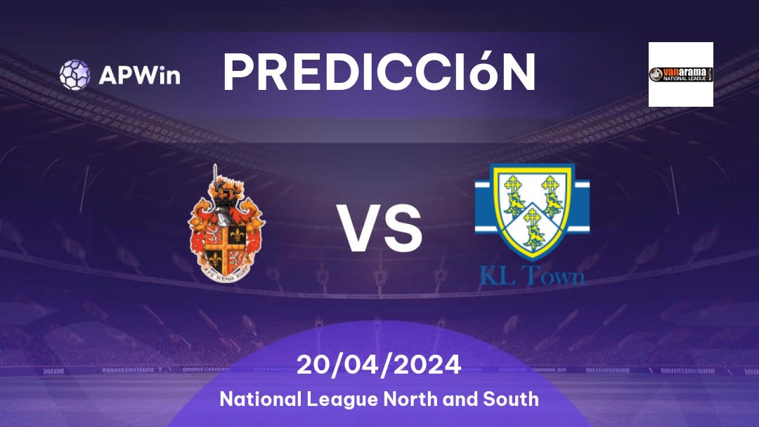 Predicciones Spennymoor Town vs King's Lynn Town: 07/02/2023 - Inglaterra National League North and South