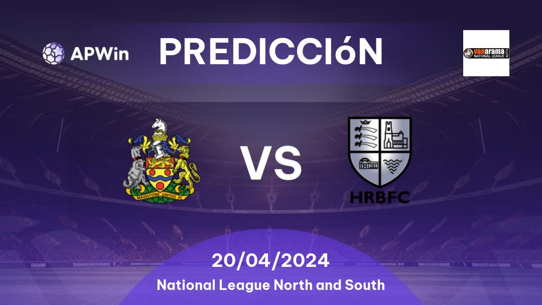 Predicciones Maidstone United vs Hampton & Richmond: 20/04/2024 - Inglaterra National League North and South