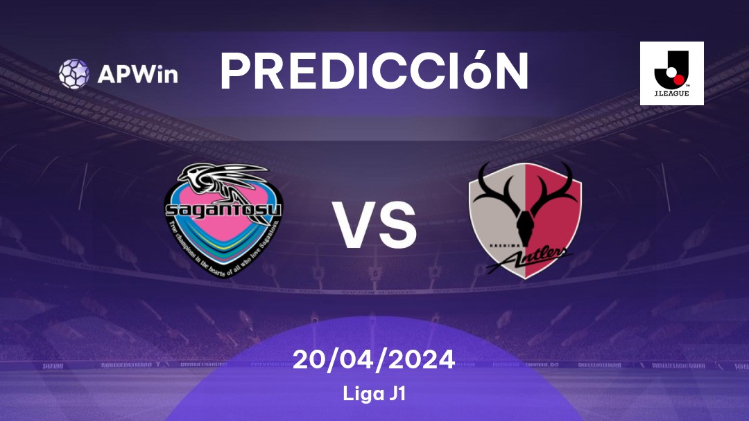 Predicciones Sagan Tosu vs Kashima Antlers: 20/04/2024 - Japón Liga J1