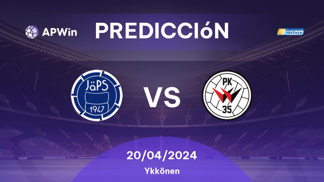 Predicciones JäPS vs PK-35: 20/04/2024 - Finlandia Ykkönen