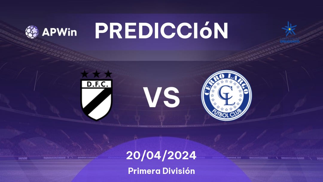 Predicciones Danubio vs Cerro Largo: 20/04/2024 - Uruguay Primera División