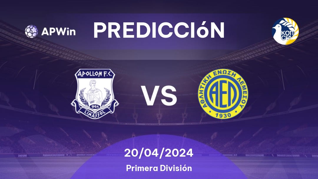 Predicciones Apollon vs AEL: 20/04/2024 - Chipre Protáthlima A΄ Katigorías