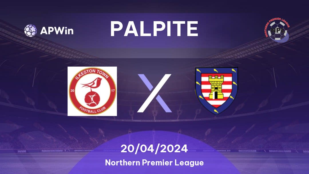 Palpite Ilkeston Town x Morpeth Town: 20/04/2024 - Northern Premier League