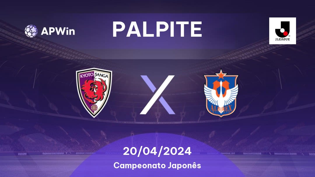 Palpite Kyoto Sanga x Albirex Niigata: 20/04/2024 - Campeonato Japonês