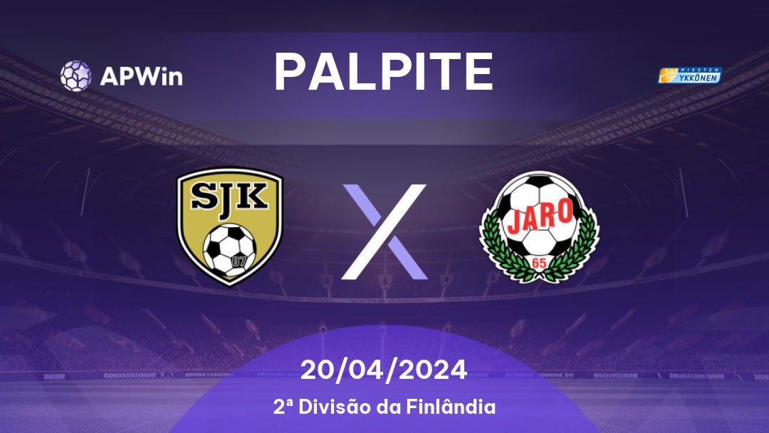 Palpite SJK Akatemia x Jaro: 20/04/2024 - 2ª Divisão da Finlândia