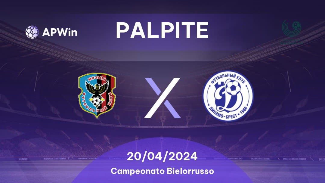 Palpite Slavia x Dinamo Brest: 20/04/2024 - Campeonato Bielorrusso