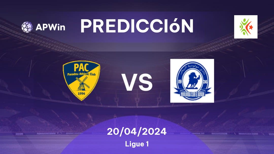 Predicciones Paradou AC vs El Bayadh: 20/04/2024 - Argelia Ligue 1