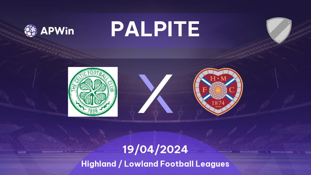Palpite Celtic II x Hearts U21: 19/04/2024 - Highland / Lowland Football Leagues
