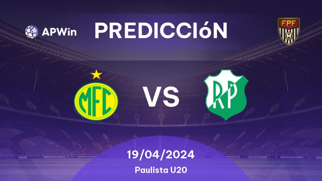 Predicciones Mirassol U20 vs Rio Preto U20: 19/04/2024 - Brasil Paulista U20