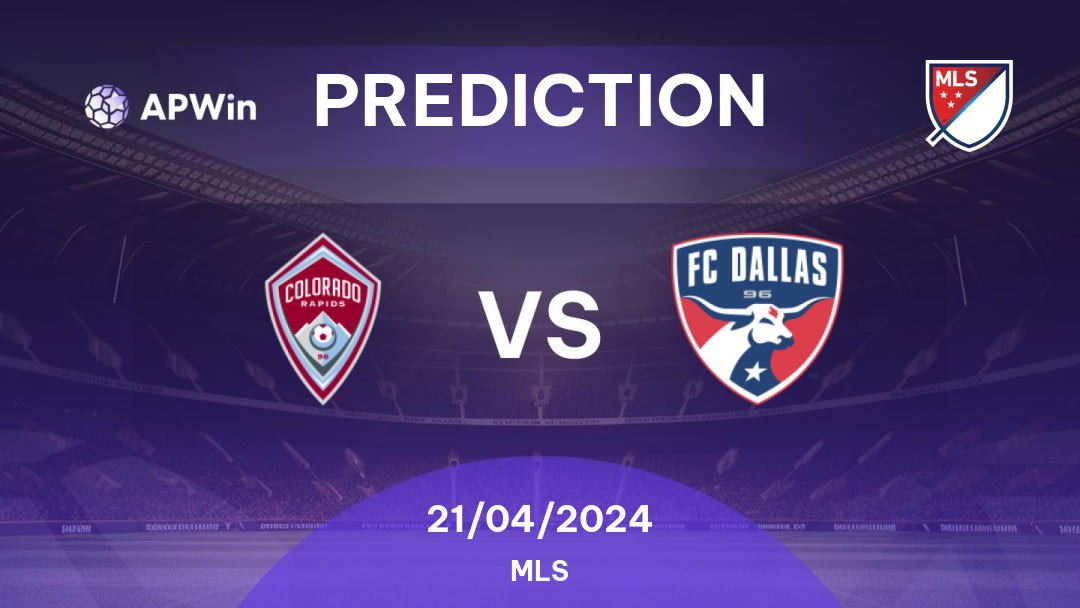 Colorado Rapids vs FC Dallas Betting Tips: 21/04/2024 - Matchday 9 - USA MLS