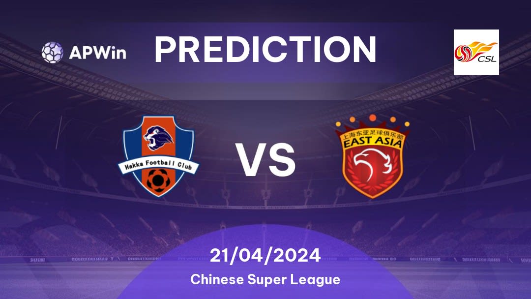 Meizhou Hakka vs Shanghai SIPG Betting Tips: 21/04/2024 - Matchday 7 - China Chinese Super League