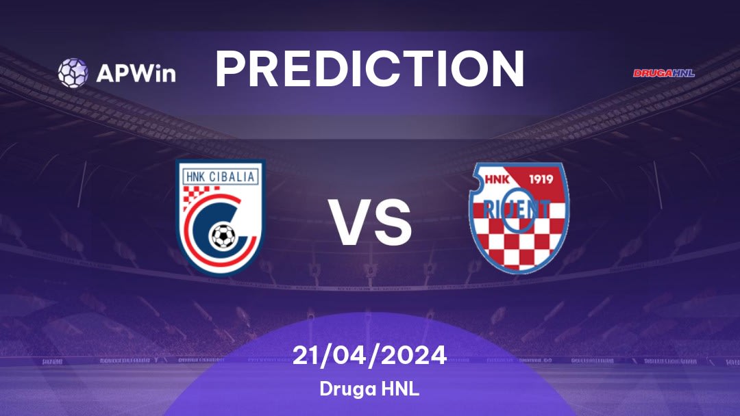 Cibalia vs Orijent 1919 Betting Tips: 21/04/2024 - Matchday 27 - Croatia Druga HNL