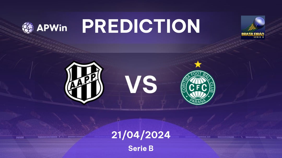 Ponte Preta vs Coritiba Betting Tips: 21/04/2024 - Matchday 1 - Brazil Serie B