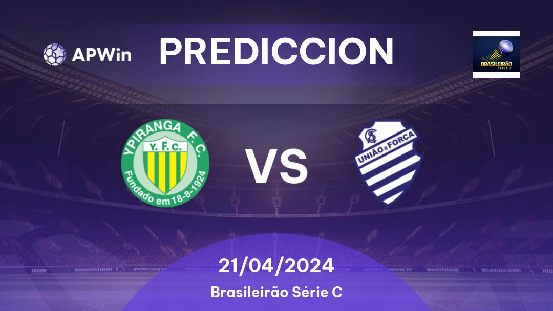 Predicciones Ypiranga Erechim vs CSA: 21/04/2024 - Brasil Brasileirão Série C