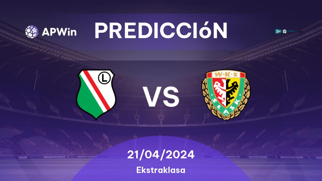 Predicciones Legia Warszawa vs Śląsk Wrocław: 21/04/2024 - Polonia Ekstraklasa