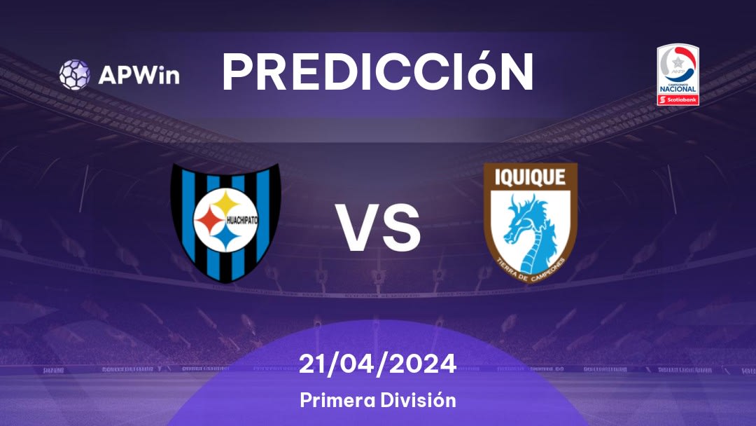 Predicciones Huachipato vs Deportes Iquique: 21/04/2024 - Chile Divisão Primeira do Chile