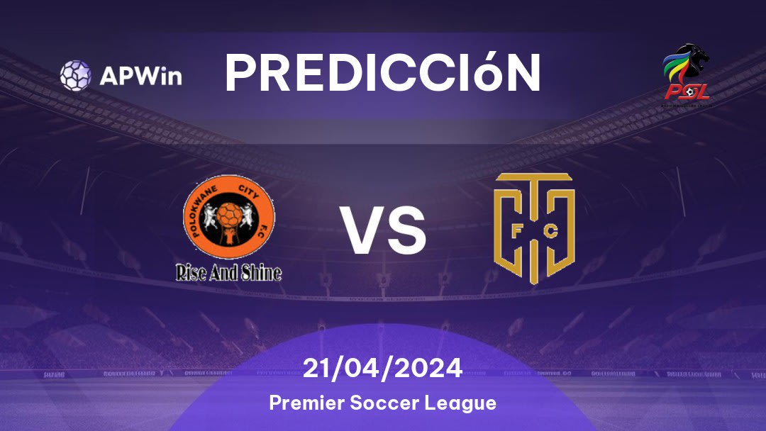 Predicciones Polokwane City vs Cape Town City: 21/04/2024 - Sudáfrica Premier Soccer League