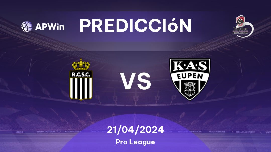 Predicciones Sporting Charleroi vs AS Eupen: 21/04/2024 - Bélgica Pro League