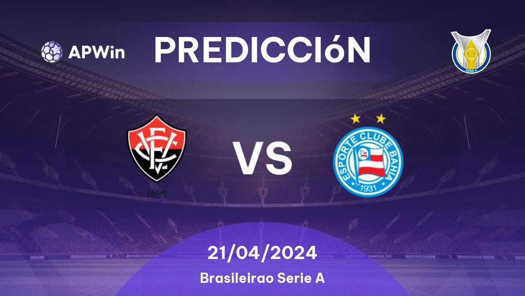 Predicciones Vitória vs Bahia: 31/03/2024 - Brasil Baiano 1