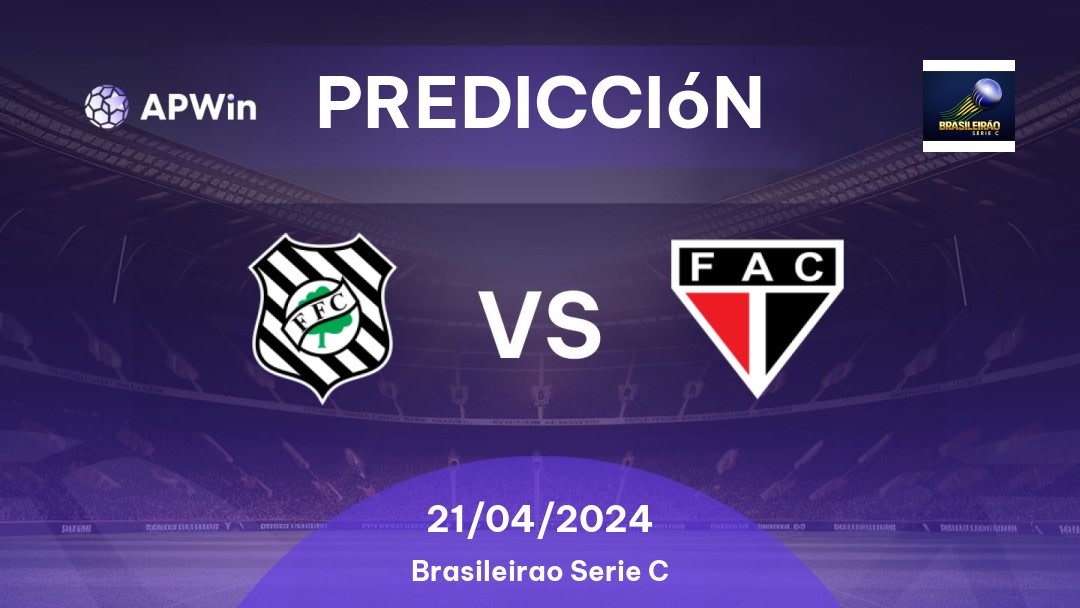 Predicciones Figueirense vs Ferroviário: 21/04/2024 - Brasil Brasileirão Série C