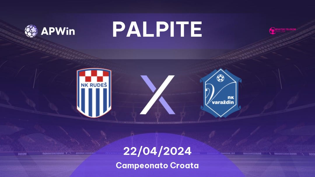 Palpite Rudeš x Varaždin: 22/04/2024 - Campeonato Croata