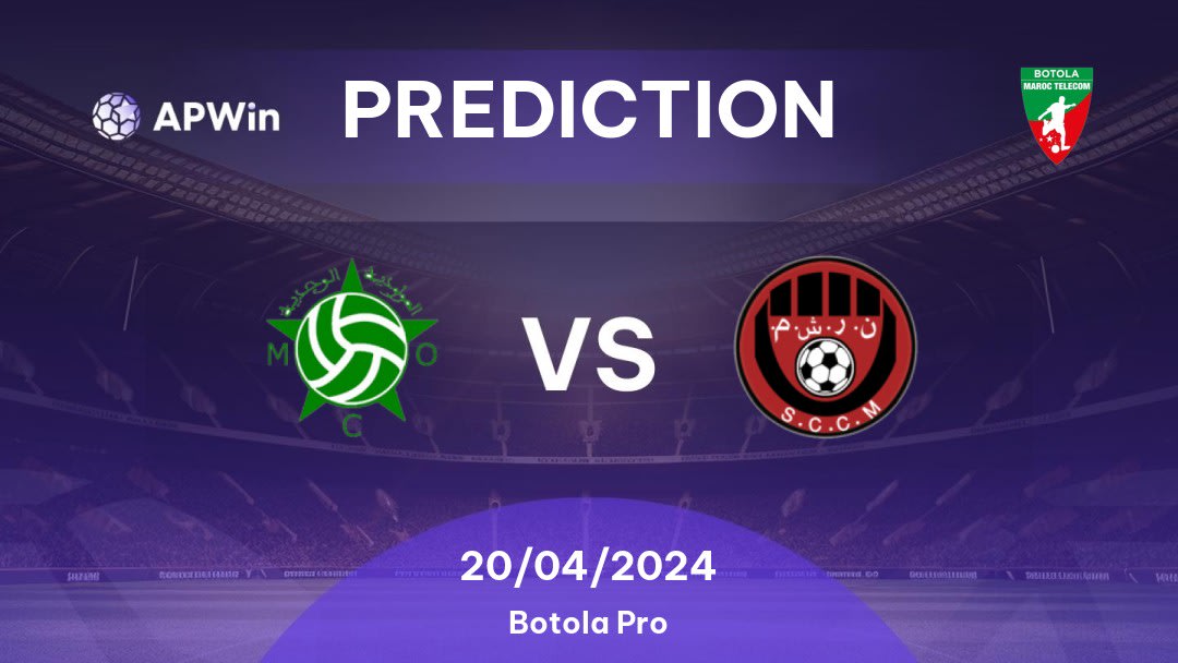 Mouloudia Oujda vs Chabab Mohammedia Betting Tips: 20/04/2024 - Matchday 26 - Morocco Botola Pro