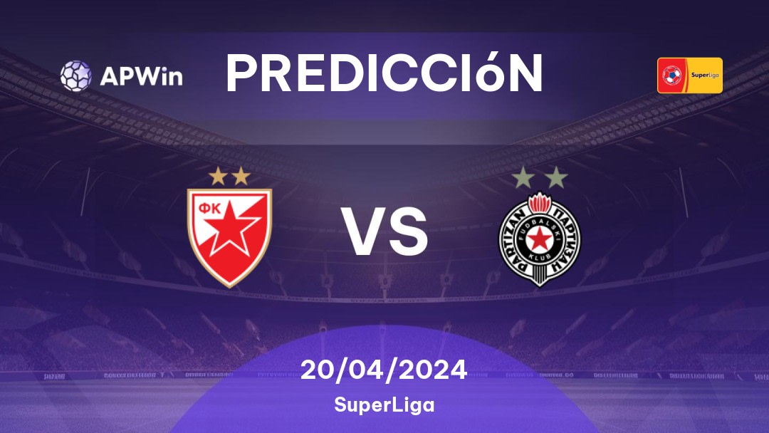 Predicciones Red Star Belgrade vs Partizan: 20/04/2024 - Serbia SuperLiga